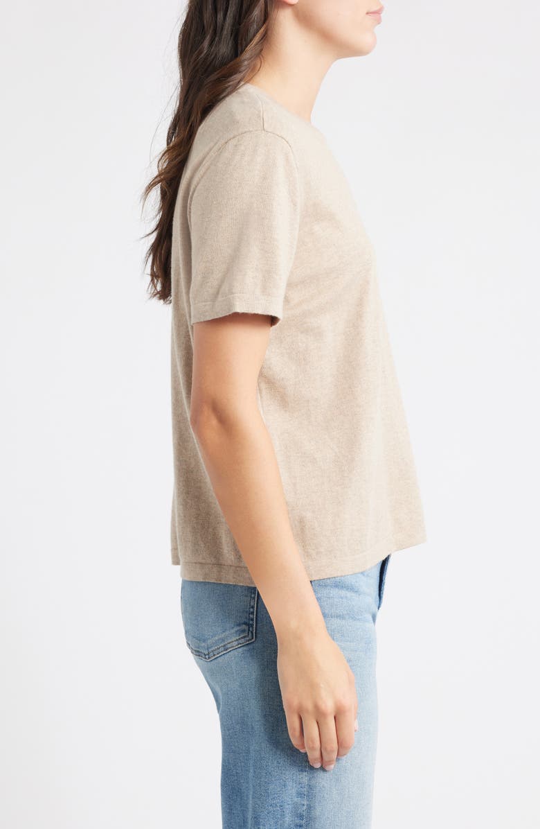 Rails Cotton & Cashmere Top, Alternate, color, Heather Oat