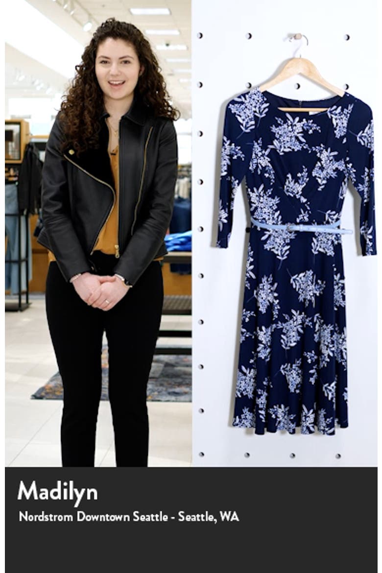 Belted Long Sleeve Dress video