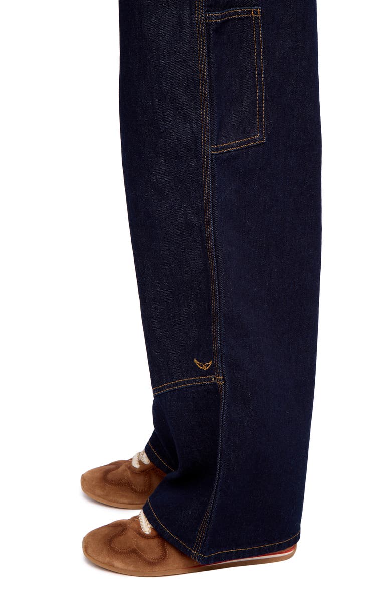 Zadig & Voltaire Perya Straight Leg Cargo Jeans, Alternate, color, Brut