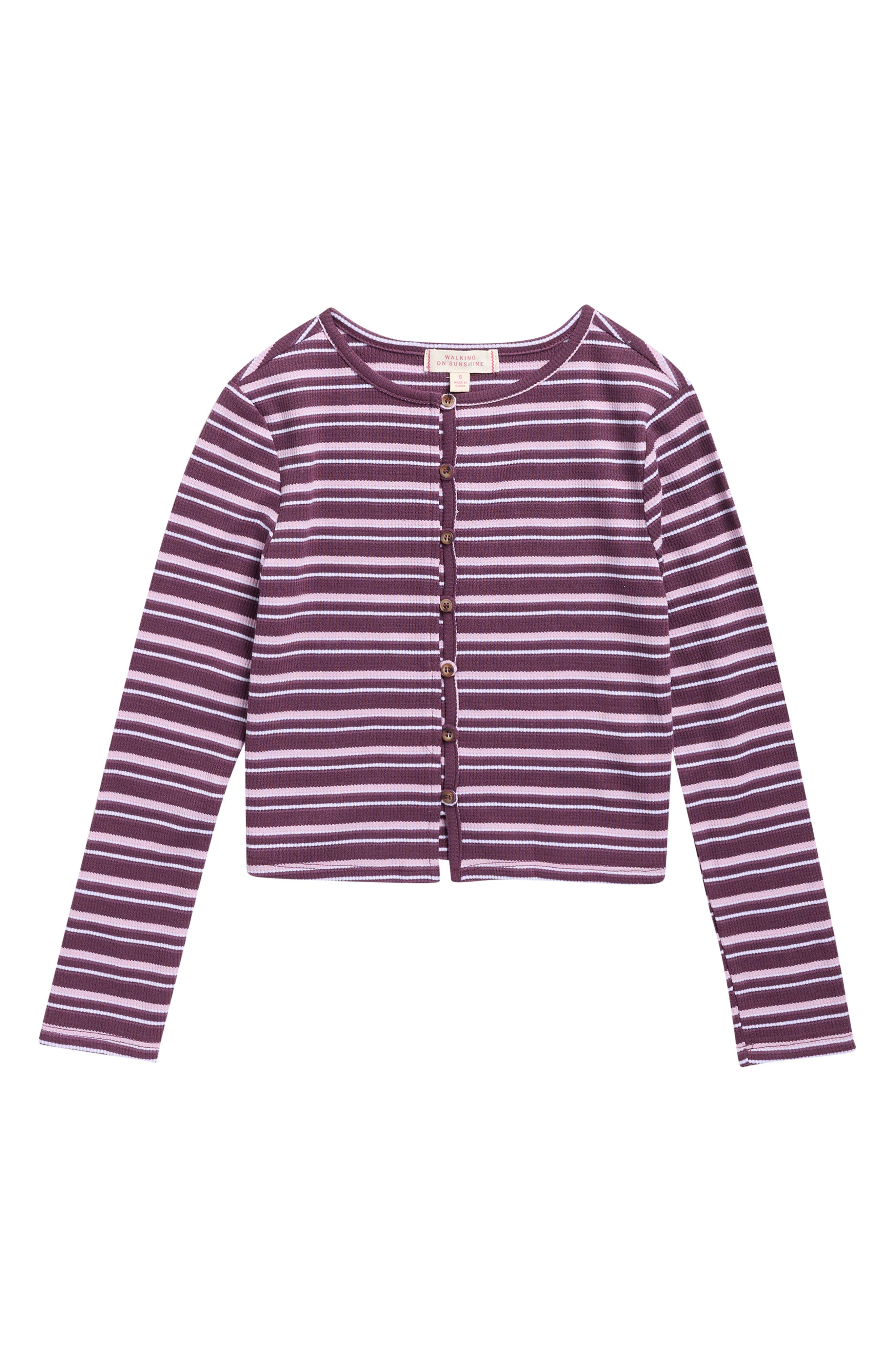 selected PLUM STRIPE