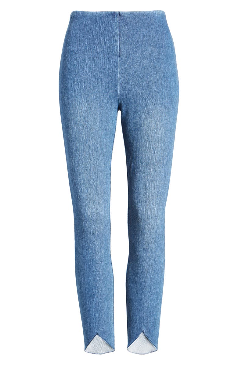 Lysse ́ Lynette Scallop Edge Denim Leggings, Alternate, color,