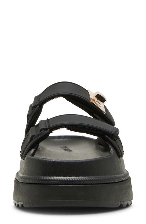 Steve Madden Bigschmona Platform Sandal In Black