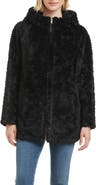Sanctuary Textured Faux Fur Jacket