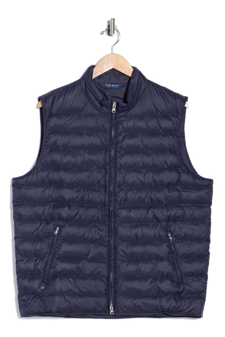 Holdridge Quilted Performance Vest, Main, color, NAVY