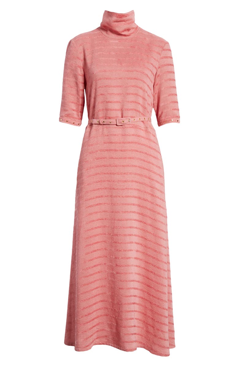Rachel Comey Sola Mock Neck Midi Dress, Alternate, color, 