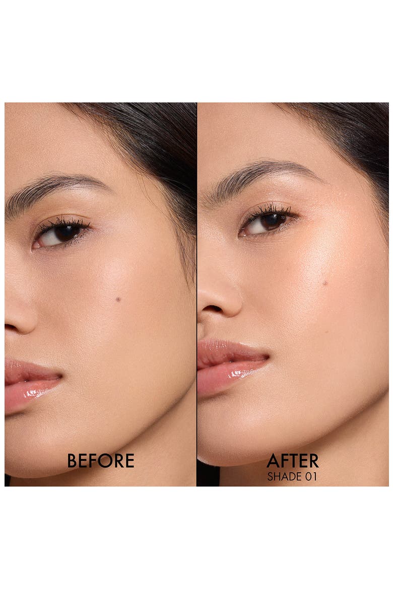 Forever Glow Luminizer Powder Highlighter, Alternate, color, 01 NUDE HALO
