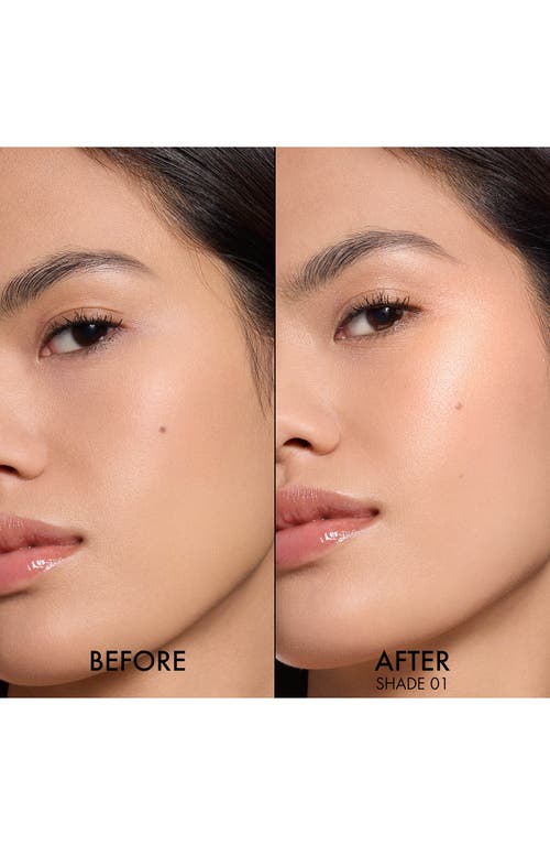 Dior Forever Glow Luminizer Highlighter Powder In 01 Nude Halo
