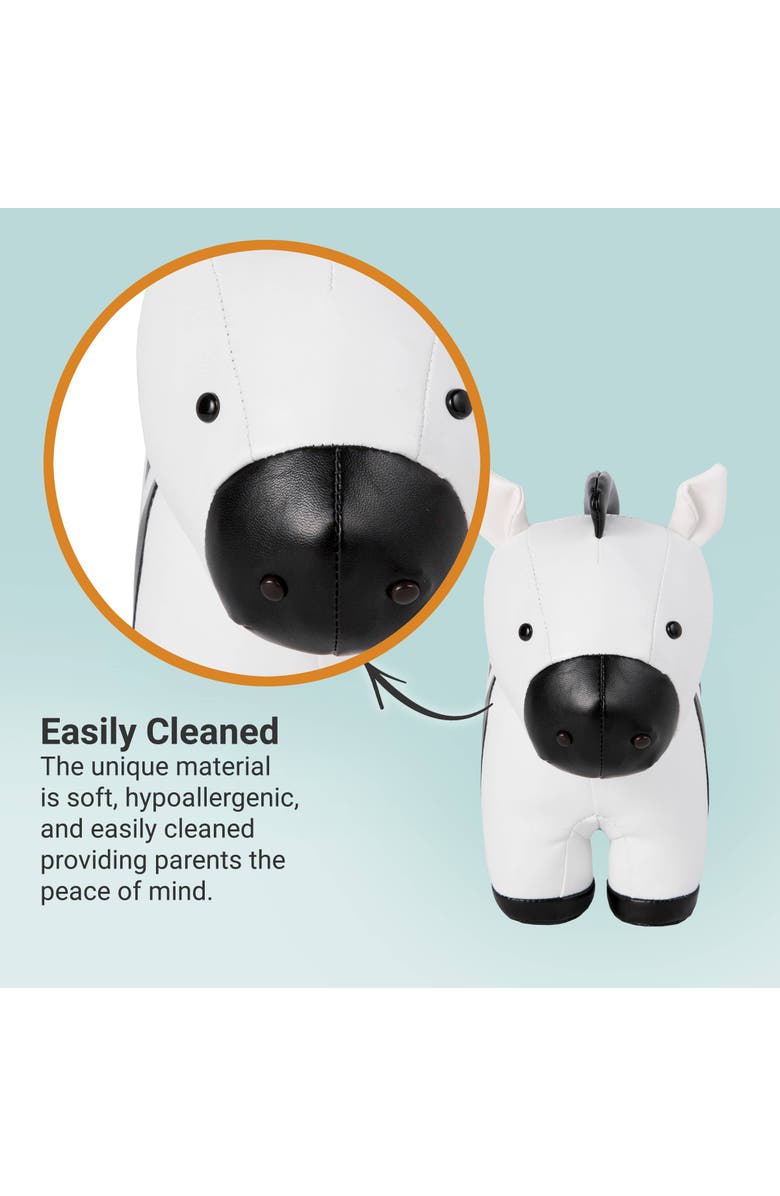 Little Big Friends Musical Animals - Cow, Plush Baby Music Box, Nursery Toy, Alternate, color, White