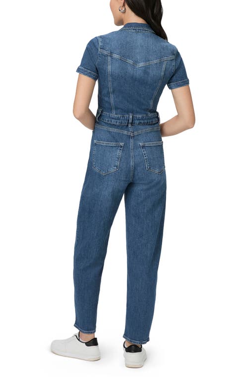 PAIGE PAIGE ALEXIS BARREL DENIM JUMPSUIT