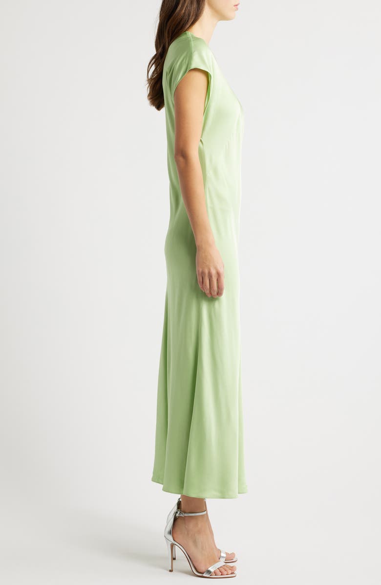French Connection Ennis Satin Column Midi Dress, Alternate, color, 