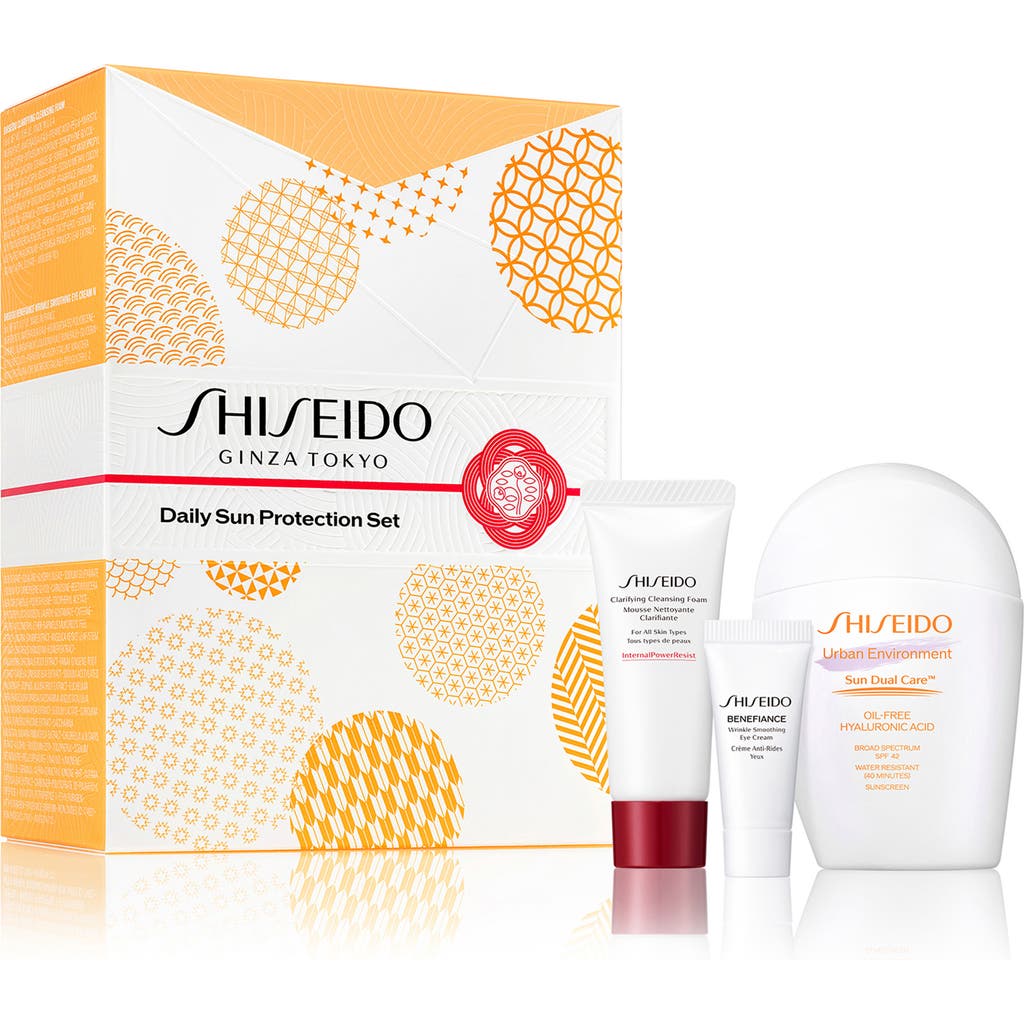 Shiseido Sun Urban Oil-free Skin Care Set In No Color