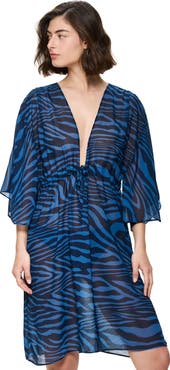 Gottex Tanzania Deep V-Neck Dress Cover-Up