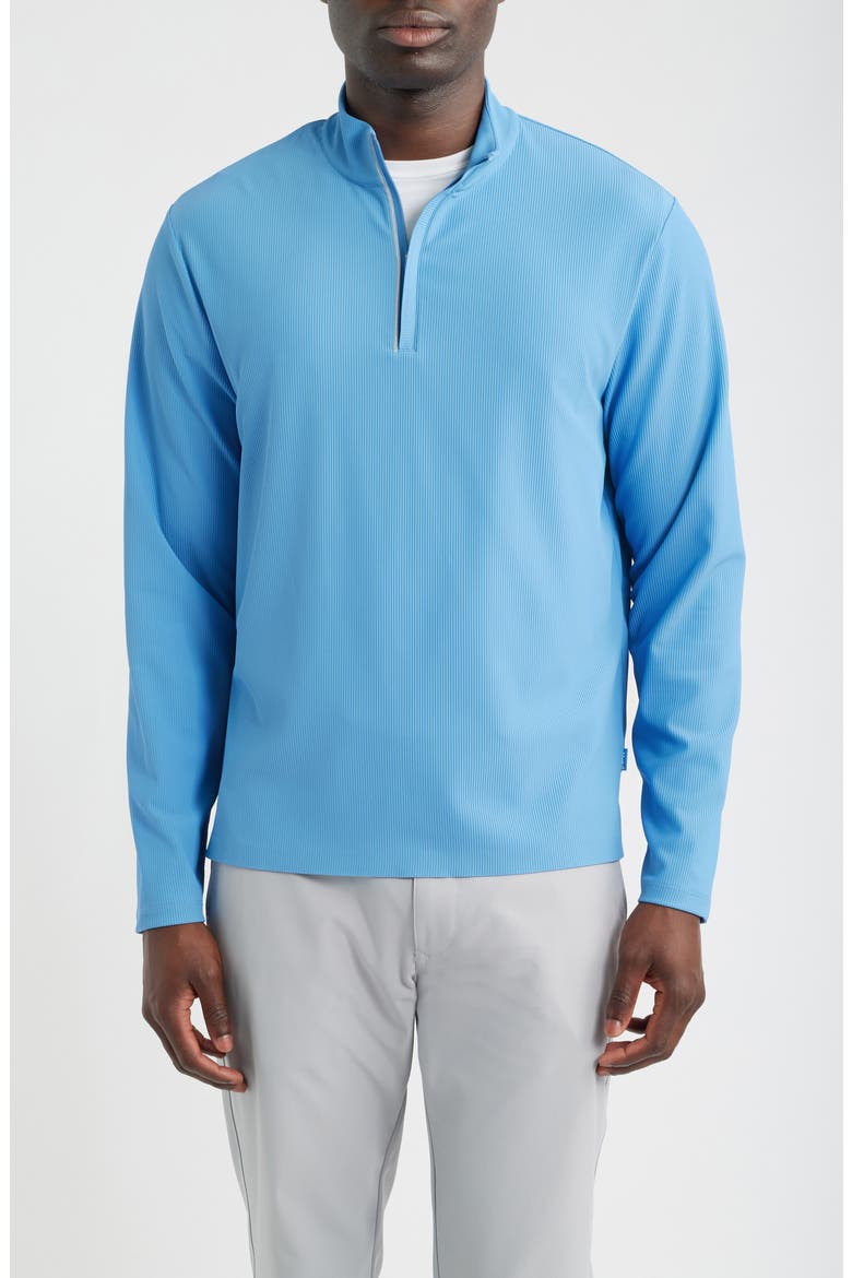Hoppin Rib Quarter Zip, Main, color, SAILOR