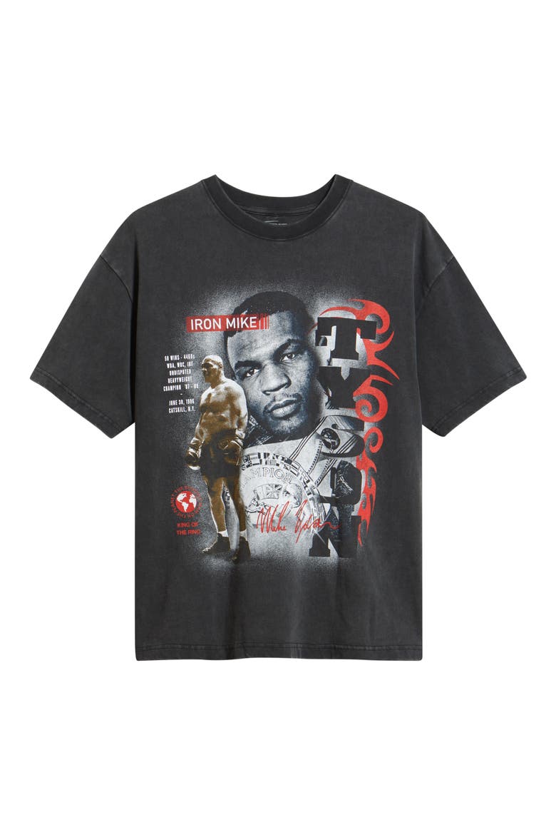 Iron Mike Graphic T-Shirt, Alternate, color, WASHED BLACK