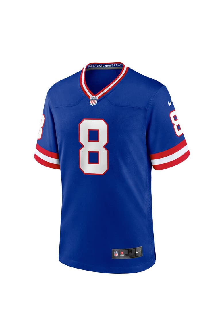 Men's Nike Daniel Jones Royal New York Giants Classic Player Game Jersey, Alternate, color, Royal