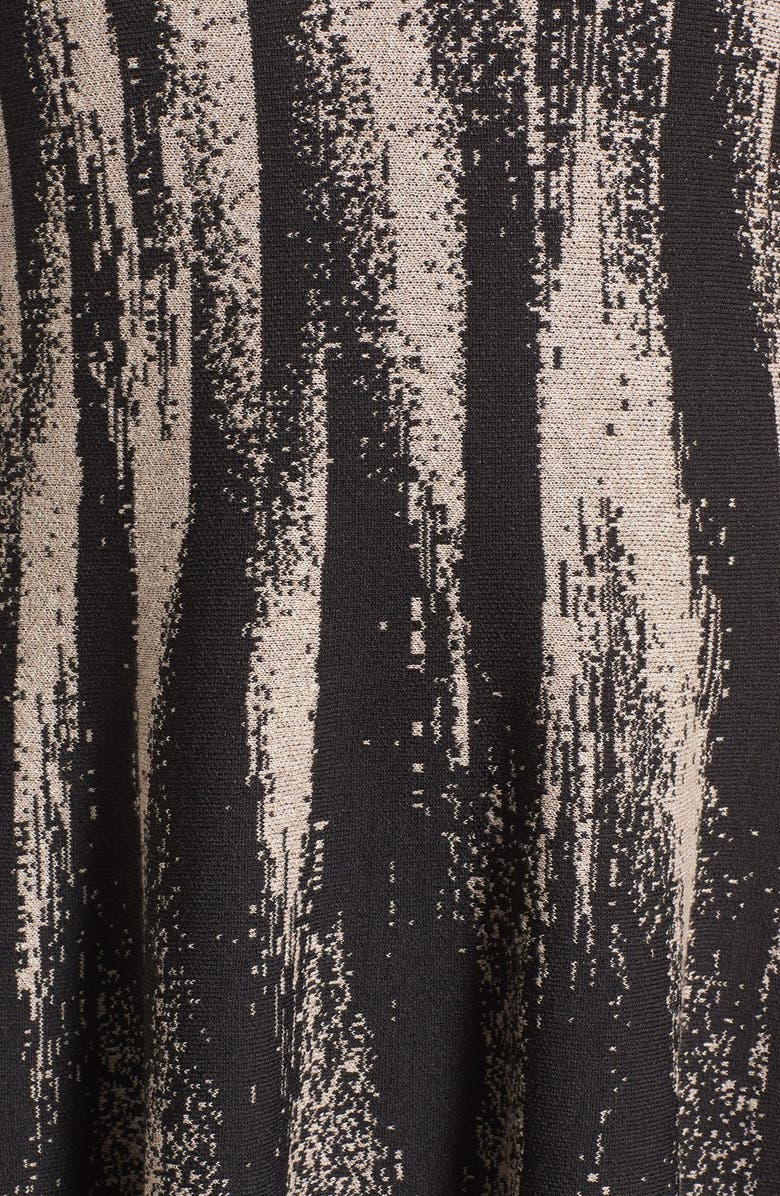 NIC+ZOE 'Dolomite' Print V-Neck Twirl Dress, Alternate, color, 