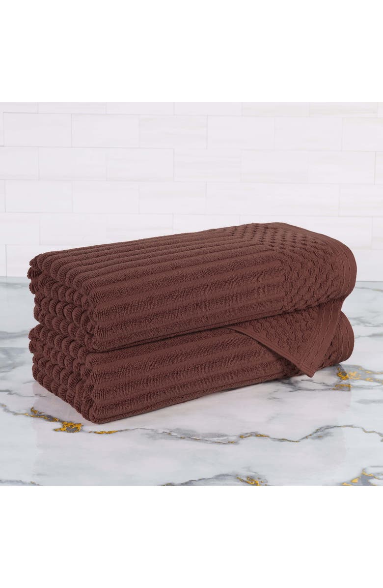 Superior 2-Pack Bath Towel Set, Alternate, color, Java