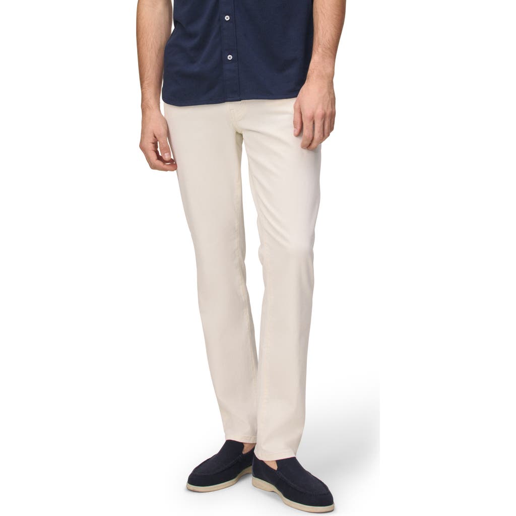 WARP+WEFT AMS Slim Fit Twill Pants in Blanc  product