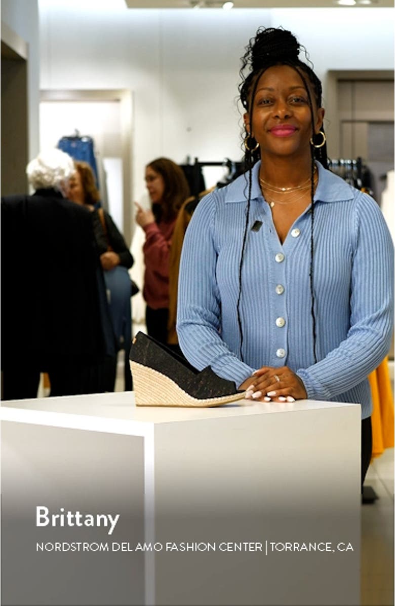 Michelle Espadrille Wedge Sandal, sales video thumbnail