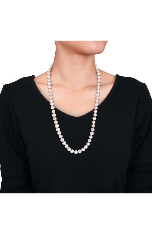Delmar Cultured Freshwater Pearl Necklace, Bracelet And Stud Earrings Set