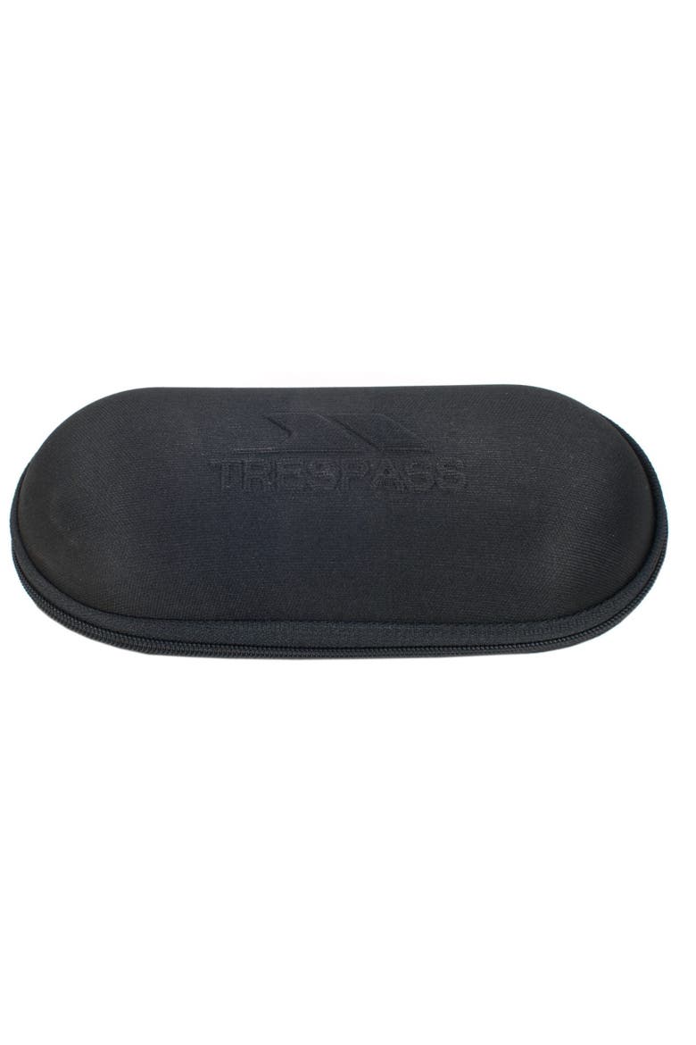 Egoistic Canvas Sunglasses Case, Main, color, Black