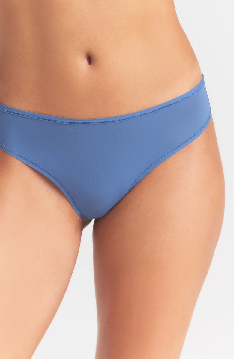 SKIMS Fits Everybody Thong, Alternate, color, Arctic