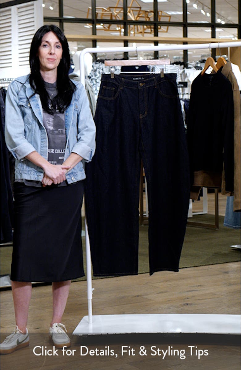 Horseshoe Low Rise Barrel Leg Jeans, sales video thumbnail