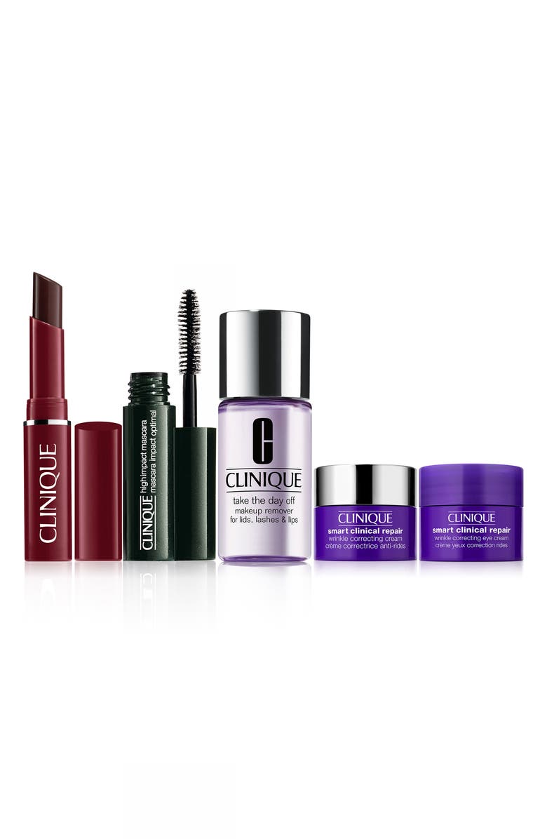 Clinique Smart Skincare + Makeup Essentials Set (Nordstrom Exclusive) USD $58 Value, Main, color, 