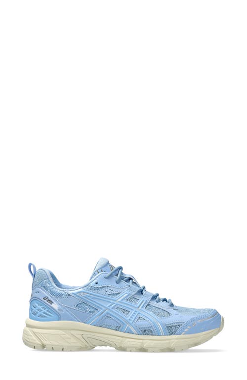 Asics Textured Trainers In Blue