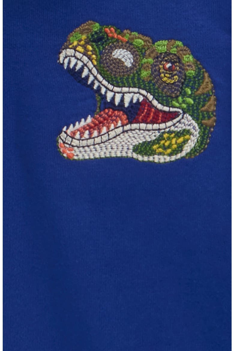 Kids' Superstitch Hoodie, Alternate, color, BLUE DINO