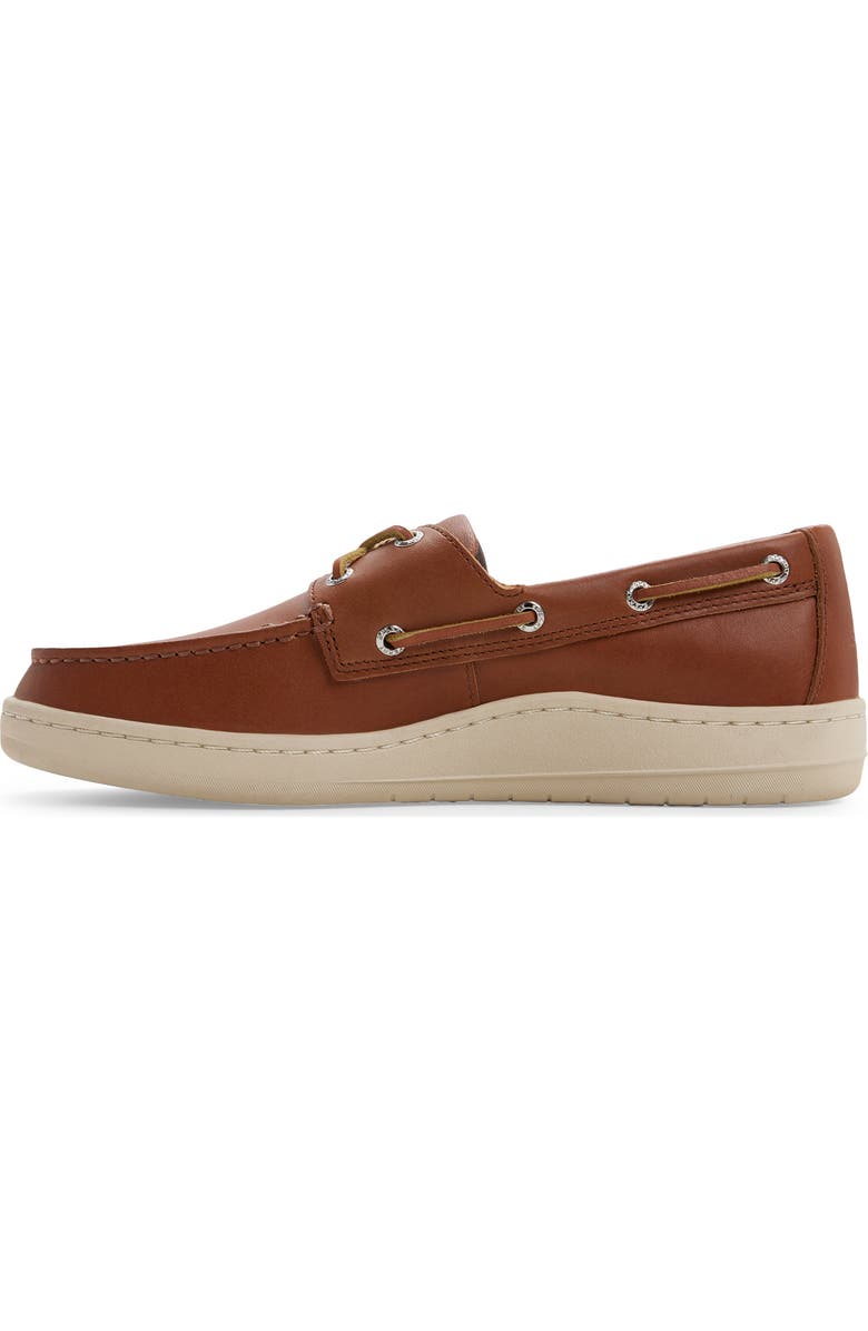 Sperry Strake 2-Eye Boat Shoe, Alternate, color, Tan