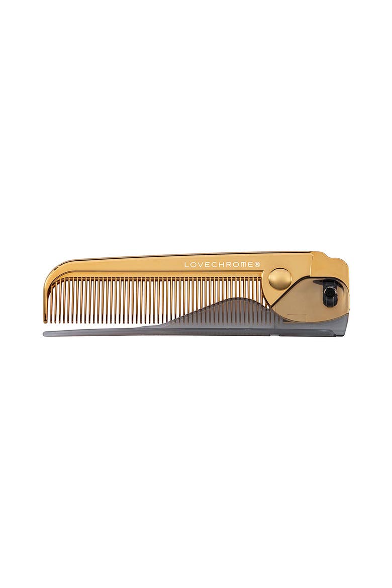 K24GP Bangs Comb, Alternate, color, GOLD
