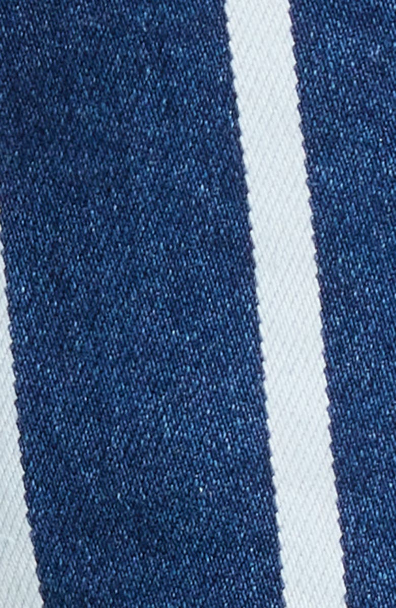 KUT from the Kloth Kelsey High Waist Kick Flare Jeans, Alternate, color, Indigo/ White