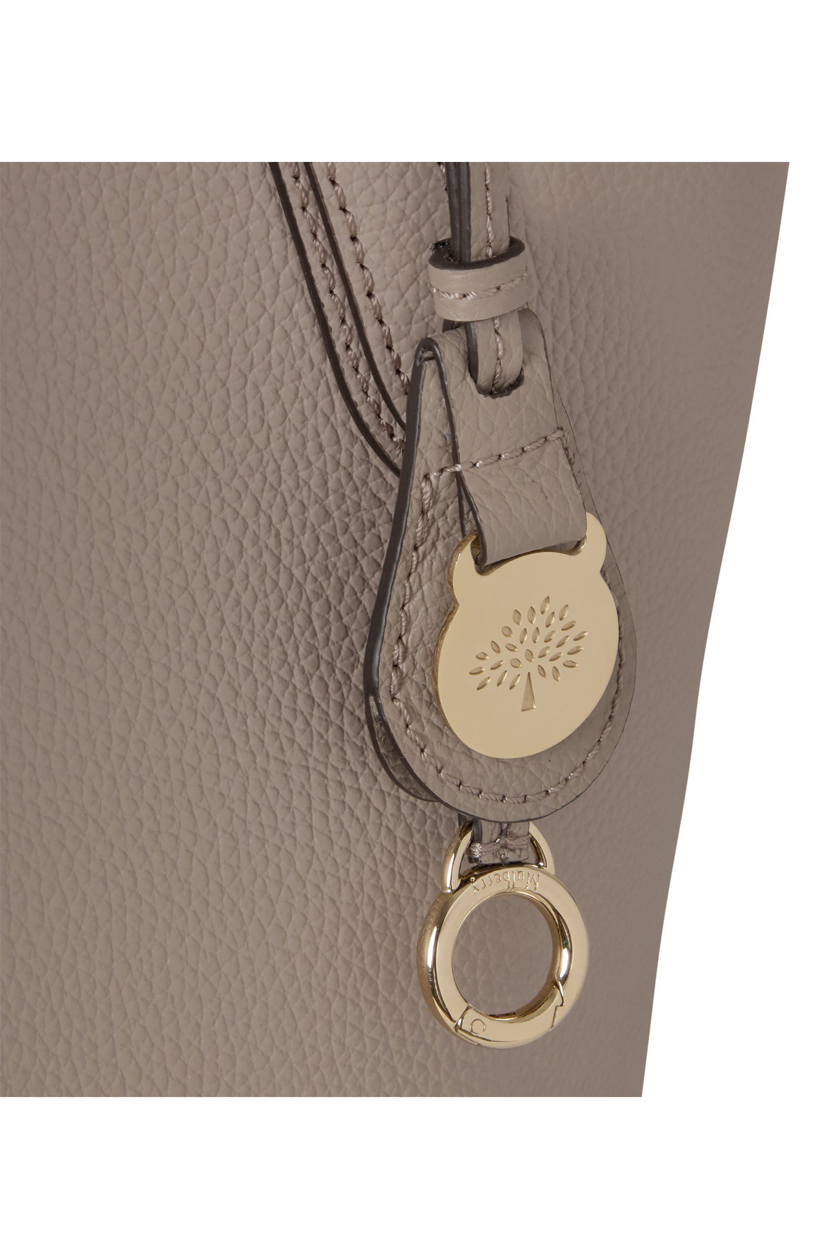 Mulberry North/South Leather Shopper Tote, Alternate, color, Cashmere Taupe