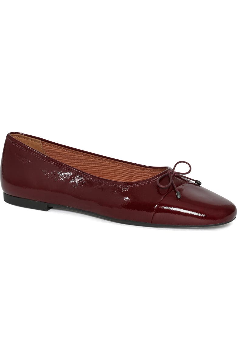 Vagabond Shoemakers Jolin Ballet Flat, Main, color, Red