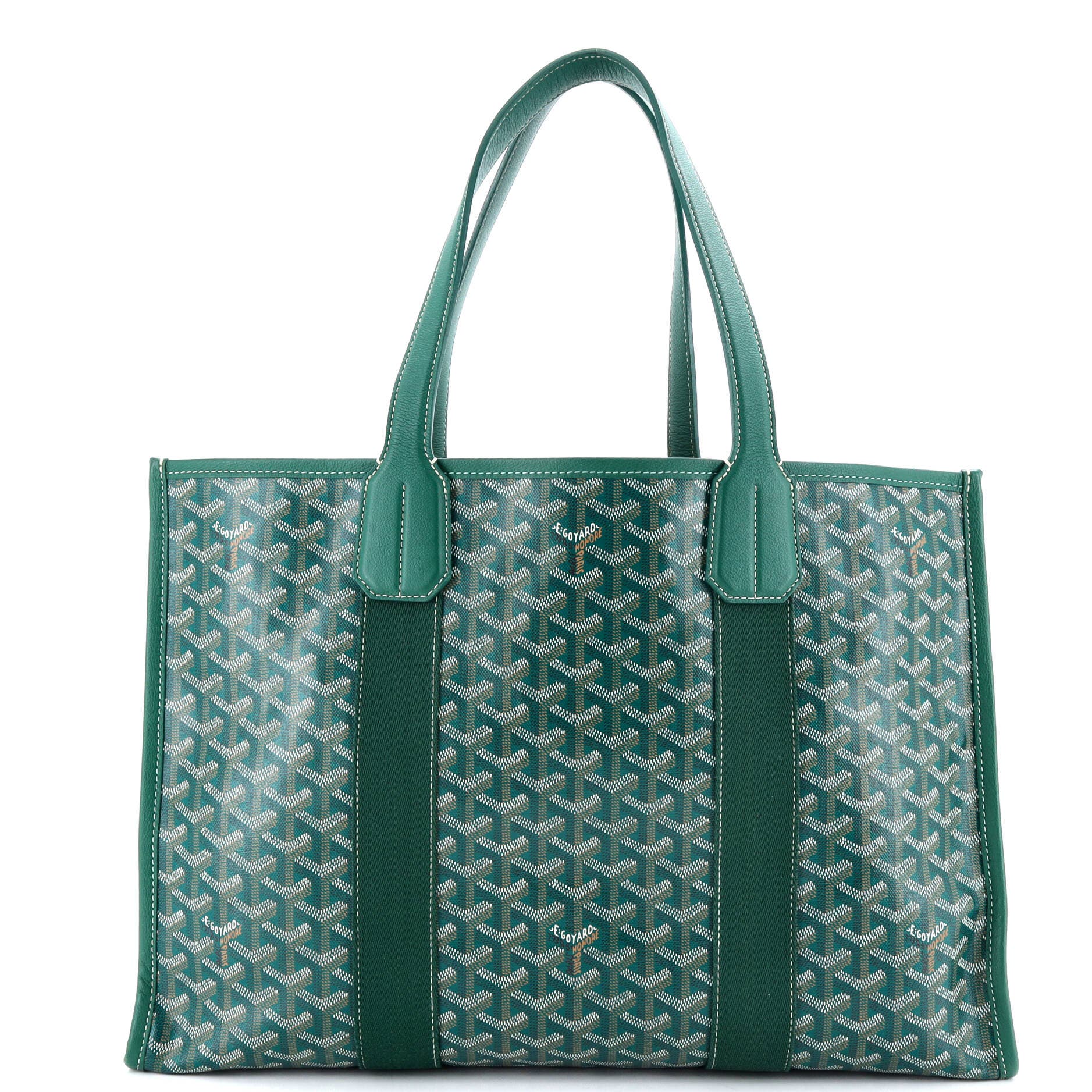 Pre-Owned Goyard Villette Tote Printed Coated Canvas MM, Alternate, color, 