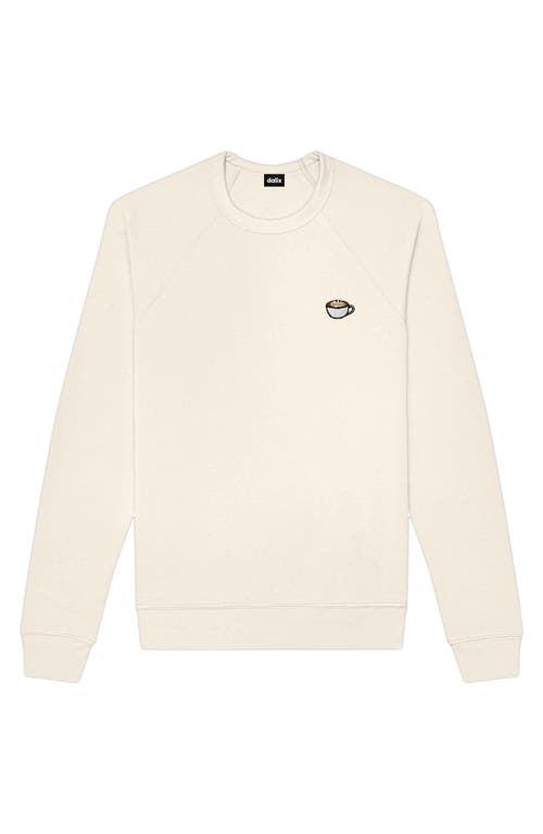 DALIX DALIX CAPPUCCINO FLEECE SWEATSHIRT 