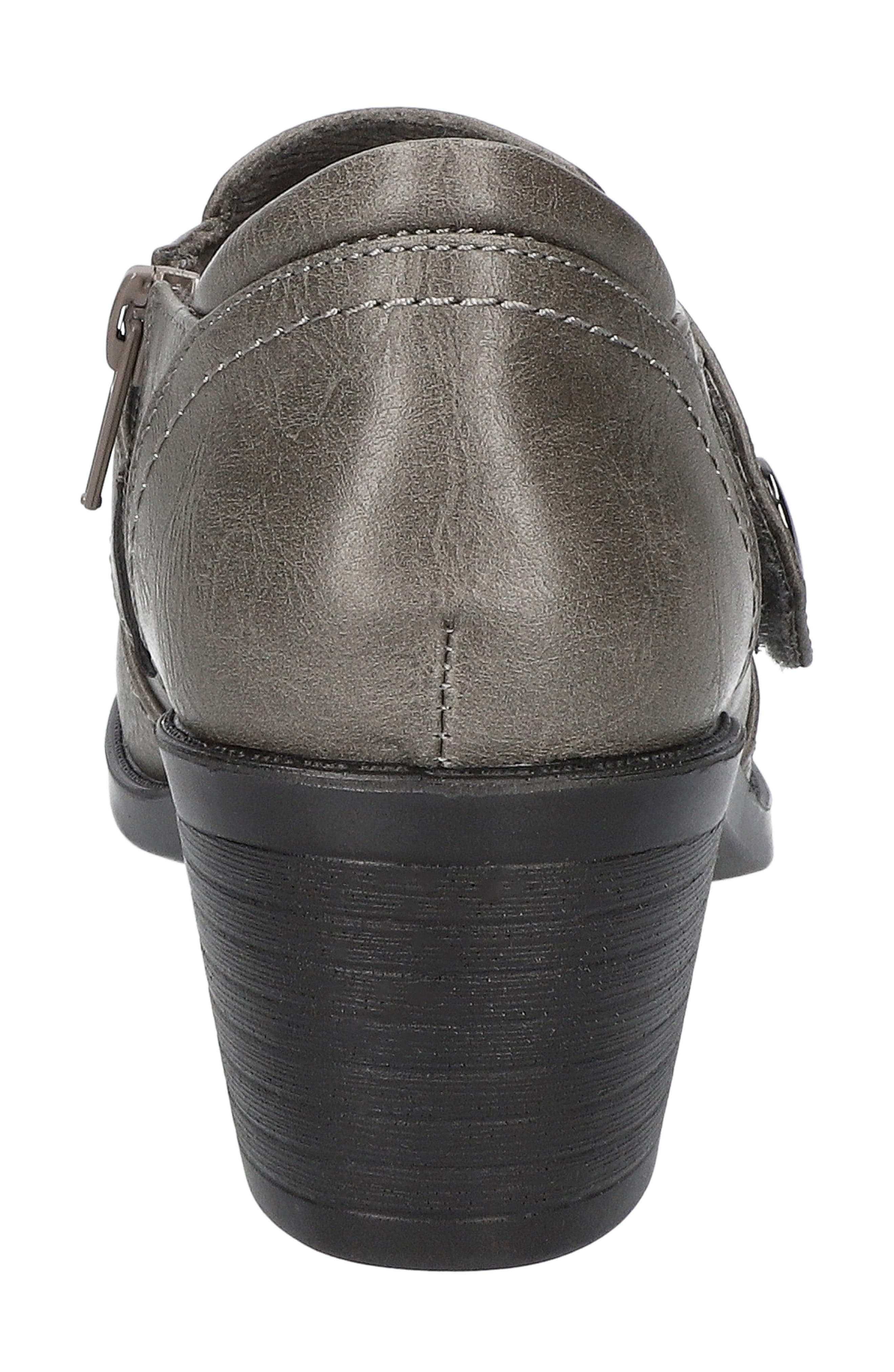 EASY STREET Ballad Block Heel Loafer, Alternate, color, Grey