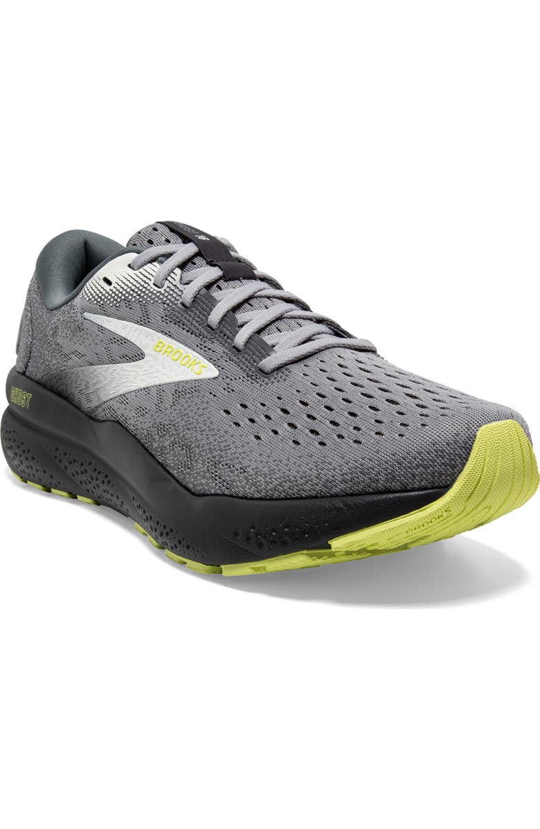 Brooks Ghost 16 Running Shoe, Main, color, Primer/Grey/Lime