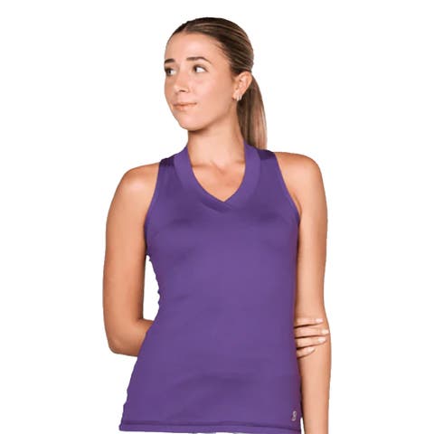 UV Colors Racerback Womens Tennis Tank Top
