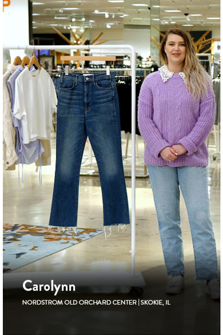 The Hustler Fray Ankle Bootcut Jeans video