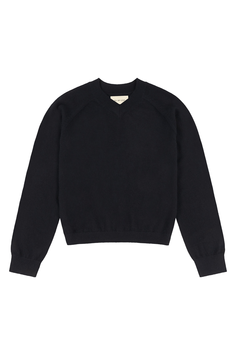 All My Love Jess Sweater, Main, color, Onyx