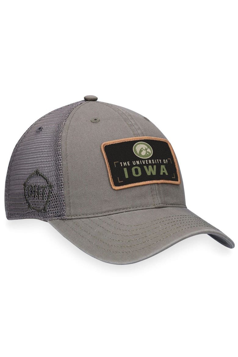 TOP OF THE WORLD Men's Top of the World Olive/Gray Iowa Hawkeyes OHT ...