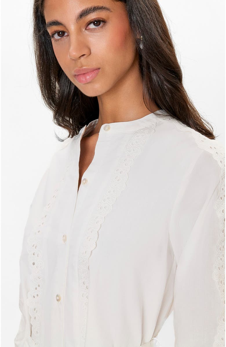 Rebecca Taylor Lorelai Tunic Dress, Alternate, color, Ivory