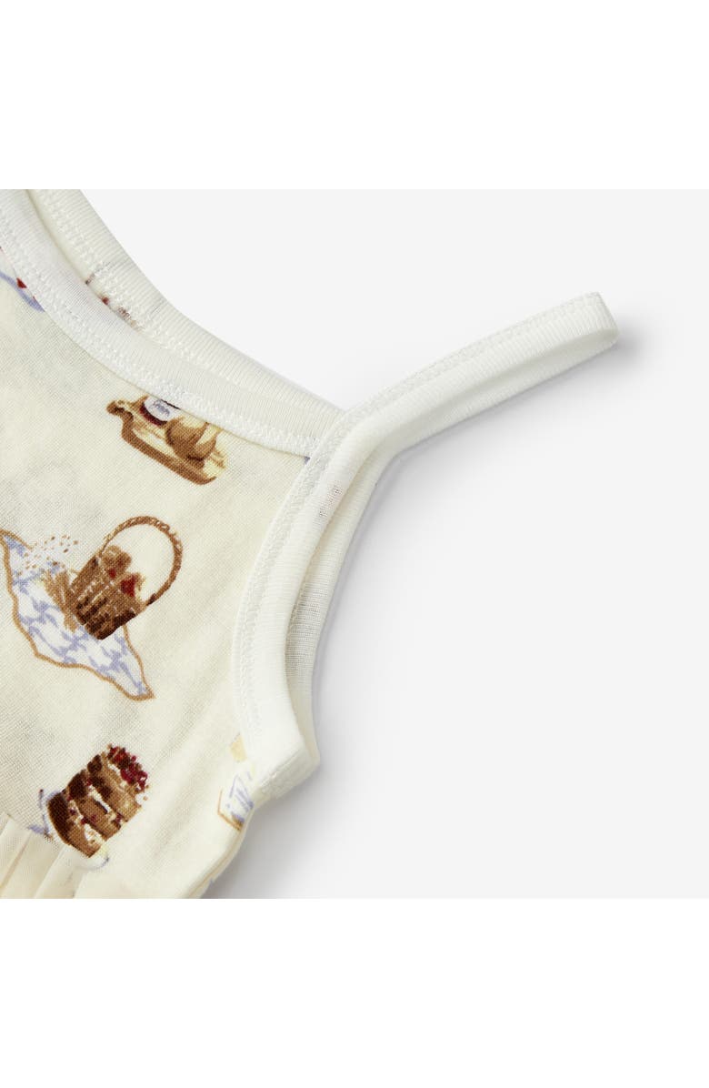 Milkbarn Organic Cotton Ballet Dress, Alternate, color, Picnic