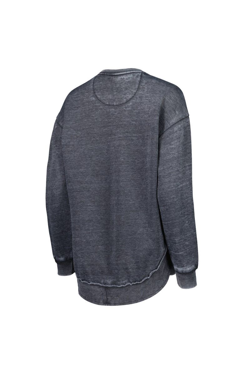 PRESSBOX Women's Pressbox Black Colorado Buffaloes Vintage Wash Pullover Sweatshirt, Alternate, color, Black