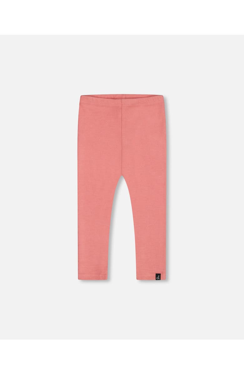 Deux par Deux Little Girl's Super Soft Rib Leggings Pink, Main, color,