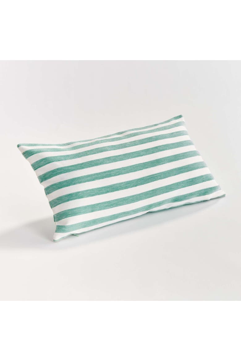 Gideon Lumbar Indoor-Outdoor Pillow, Alternate, color, Blue