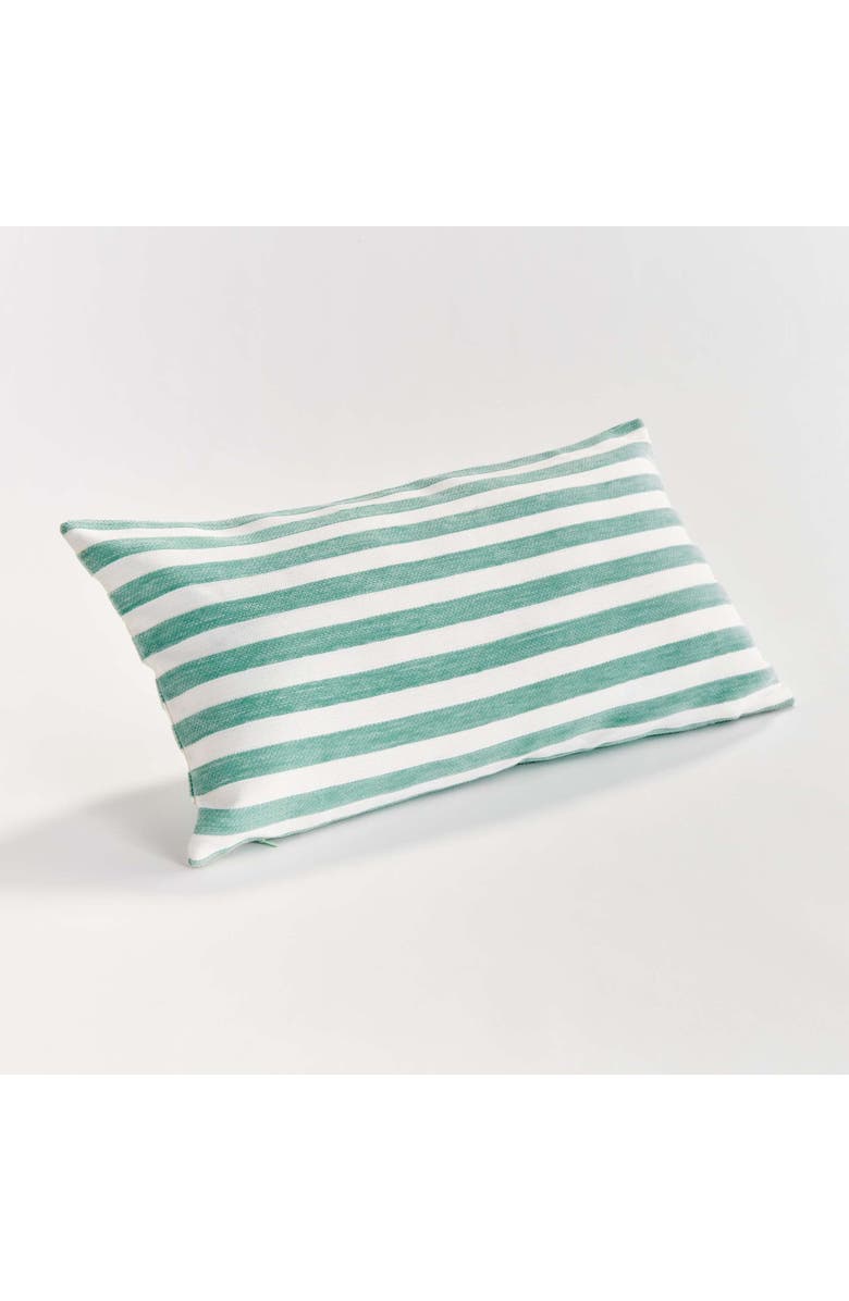 Napa Home & Garden Gideon Lumbar Indoor-Outdoor Pillow, Alternate, color, Blue