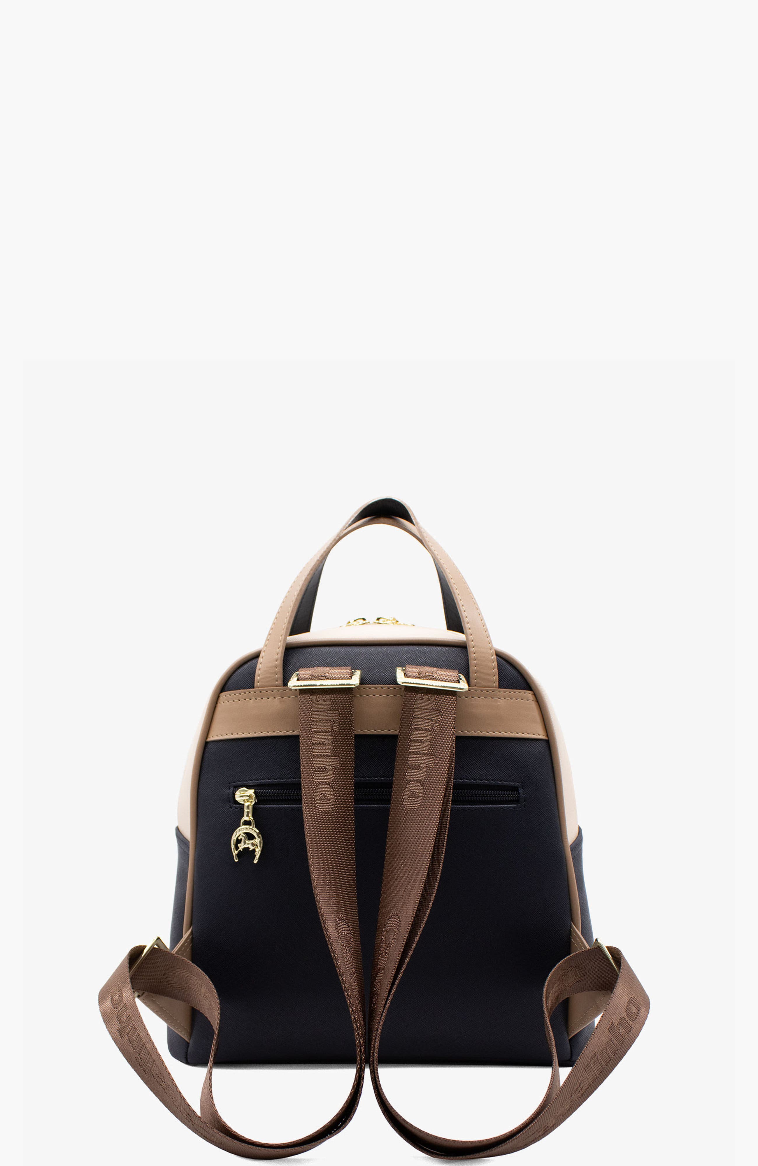 Charming 519 Backpack, Alternate, color, Navy / Tan / Beige